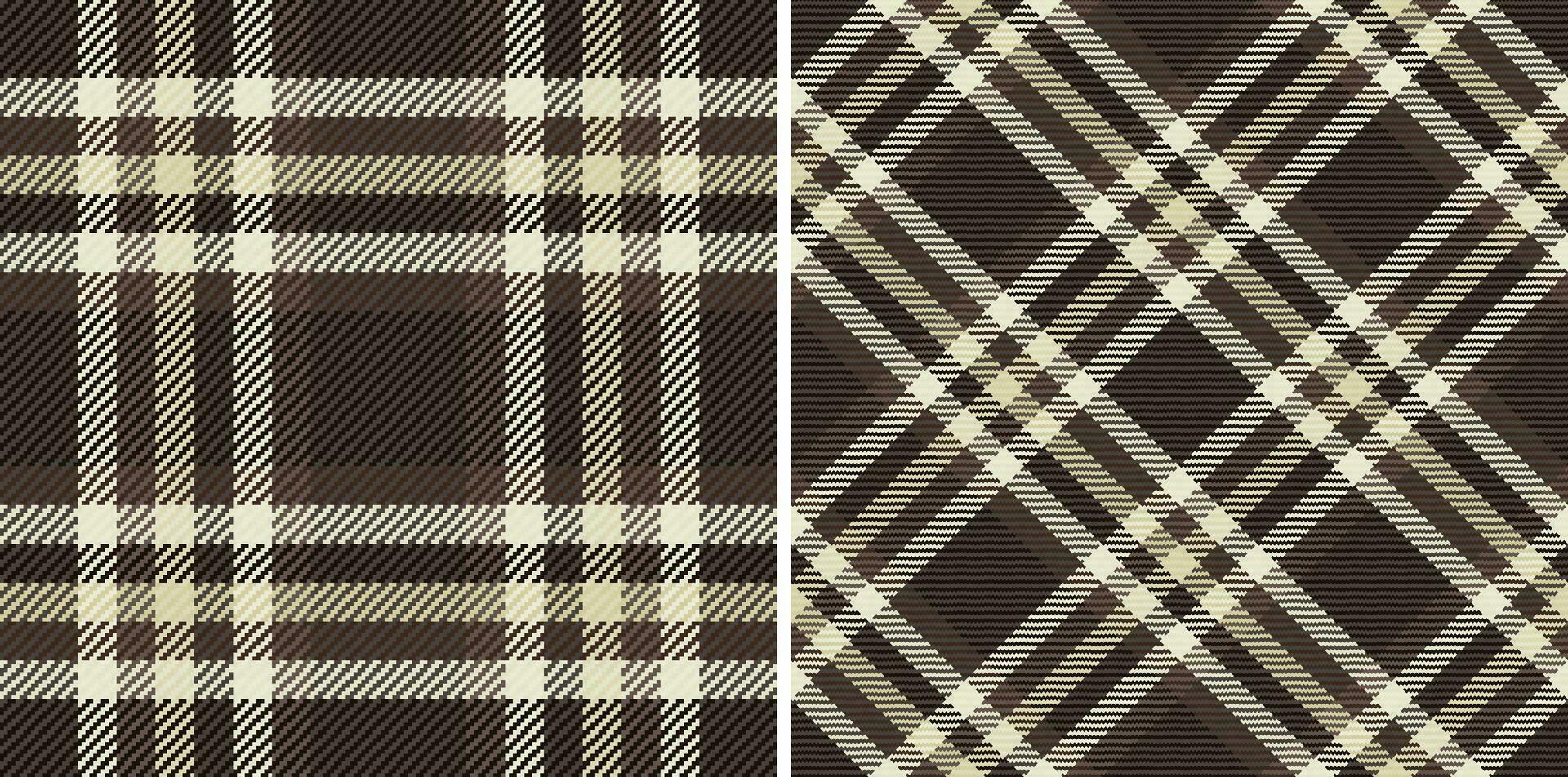 Check tartan texture of background plaid textile with a fabric vector seamless pattern.