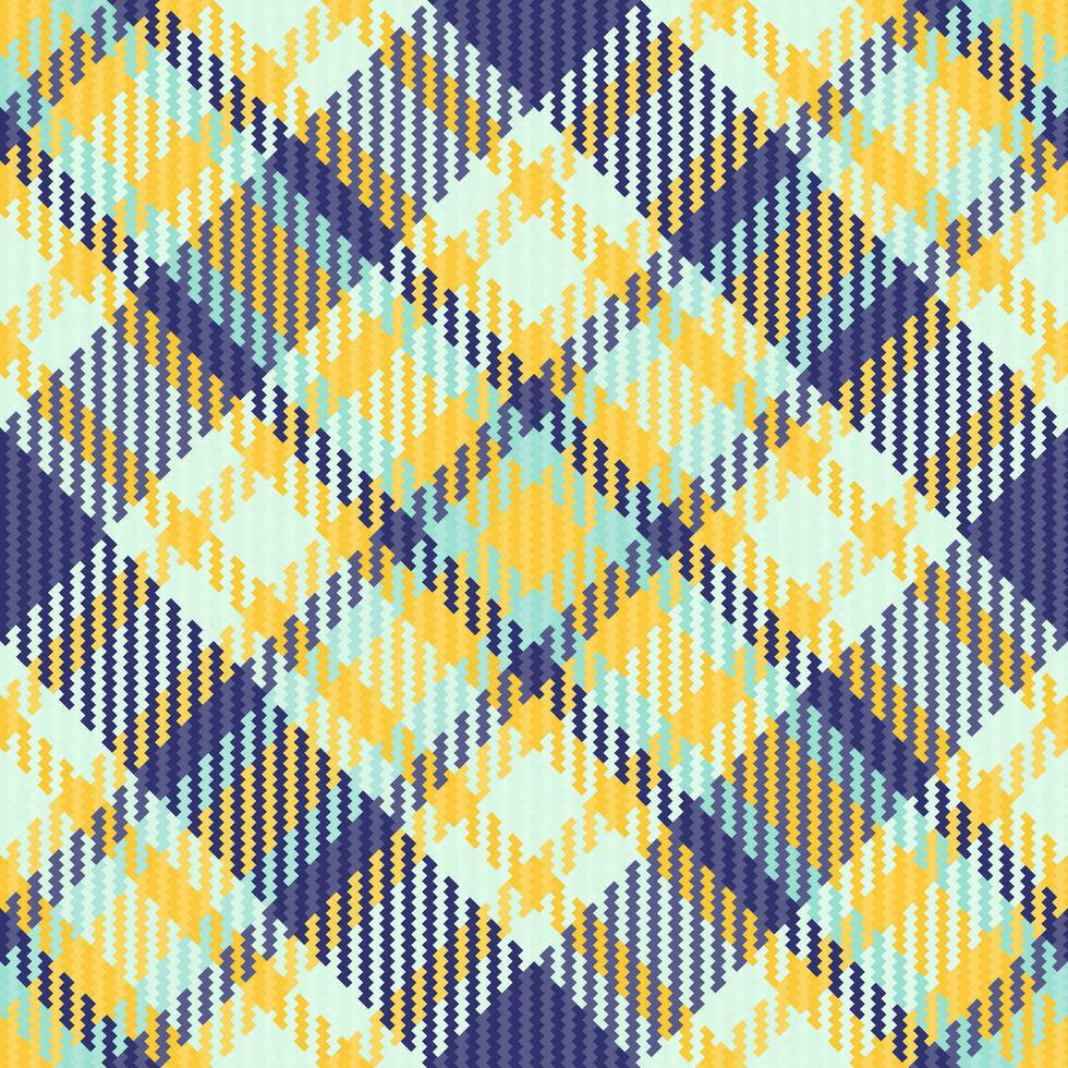Vector fabric background of textile tartan texture with a pattern plaid seamless check.