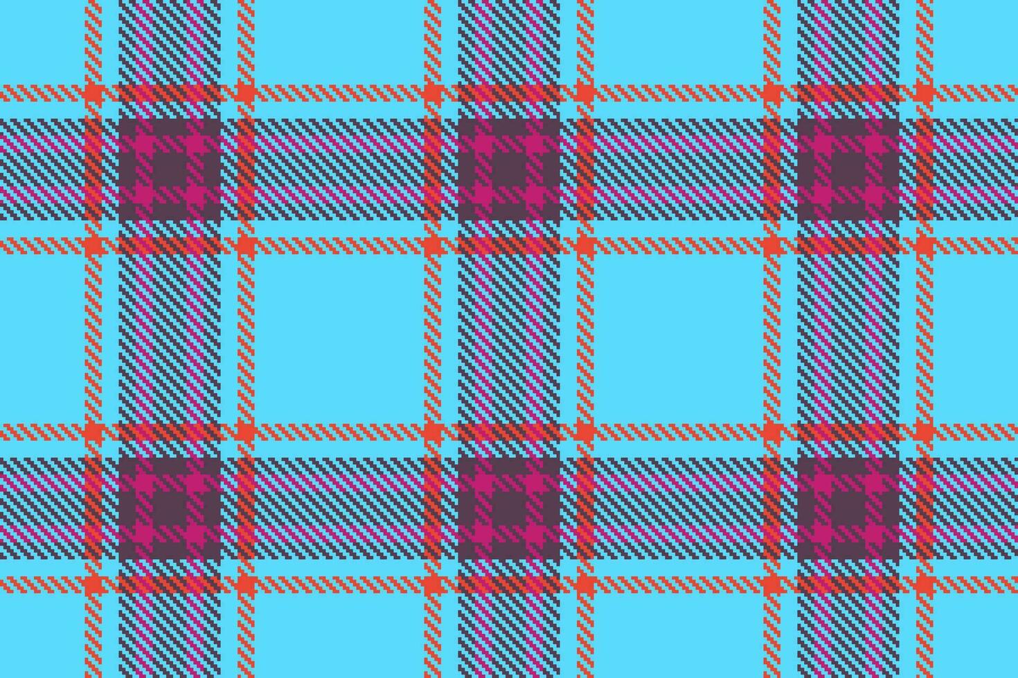 Background plaid fabric of check pattern tartan with a texture textile vector seamless.