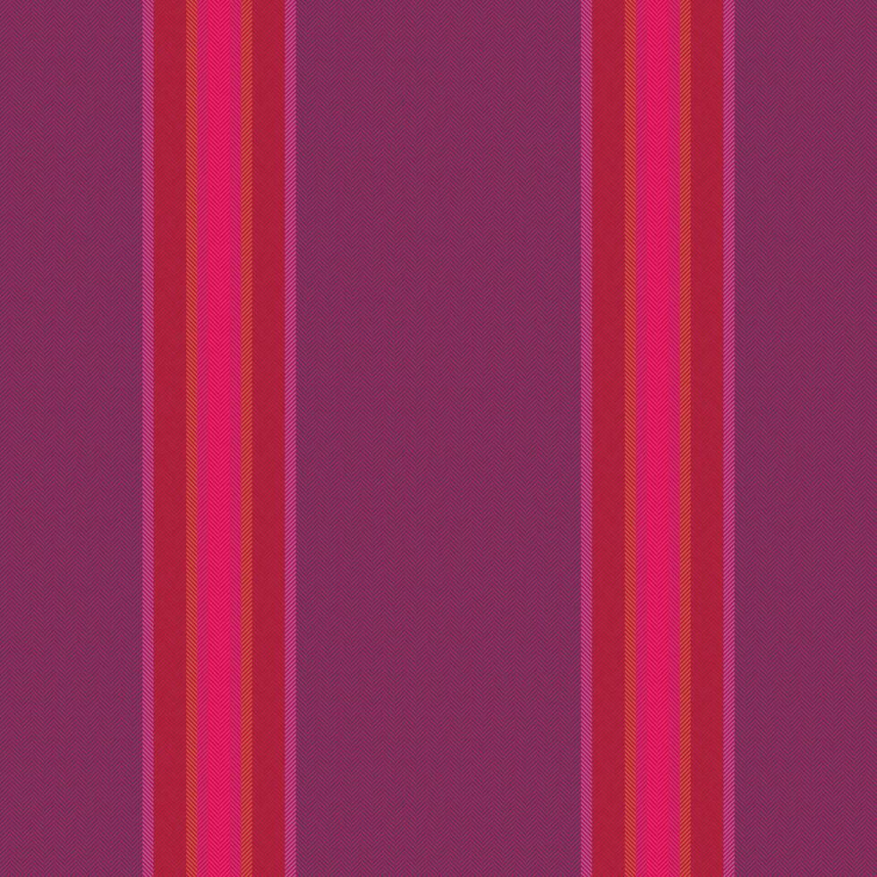 Seamless texture vector of background fabric stripe with a pattern textile lines vertical.