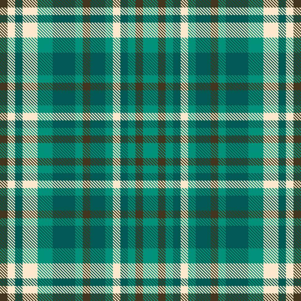 Background fabric texture of textile pattern vector with a seamless plaid check tartan.