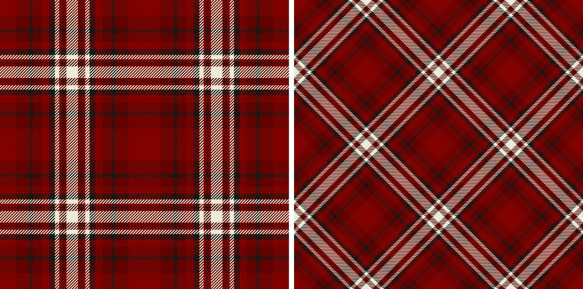Background plaid texture of check fabric seamless with a vector tartan pattern textile.