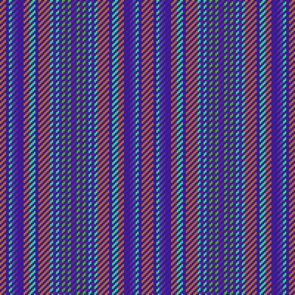 Vertical seamless pattern of texture stripe lines with a vector fabric textile background.