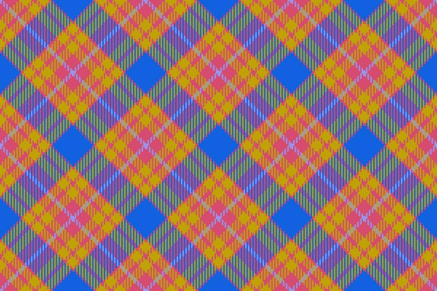 Fabric vector tartan of texture seamless plaid with a background pattern textile check.
