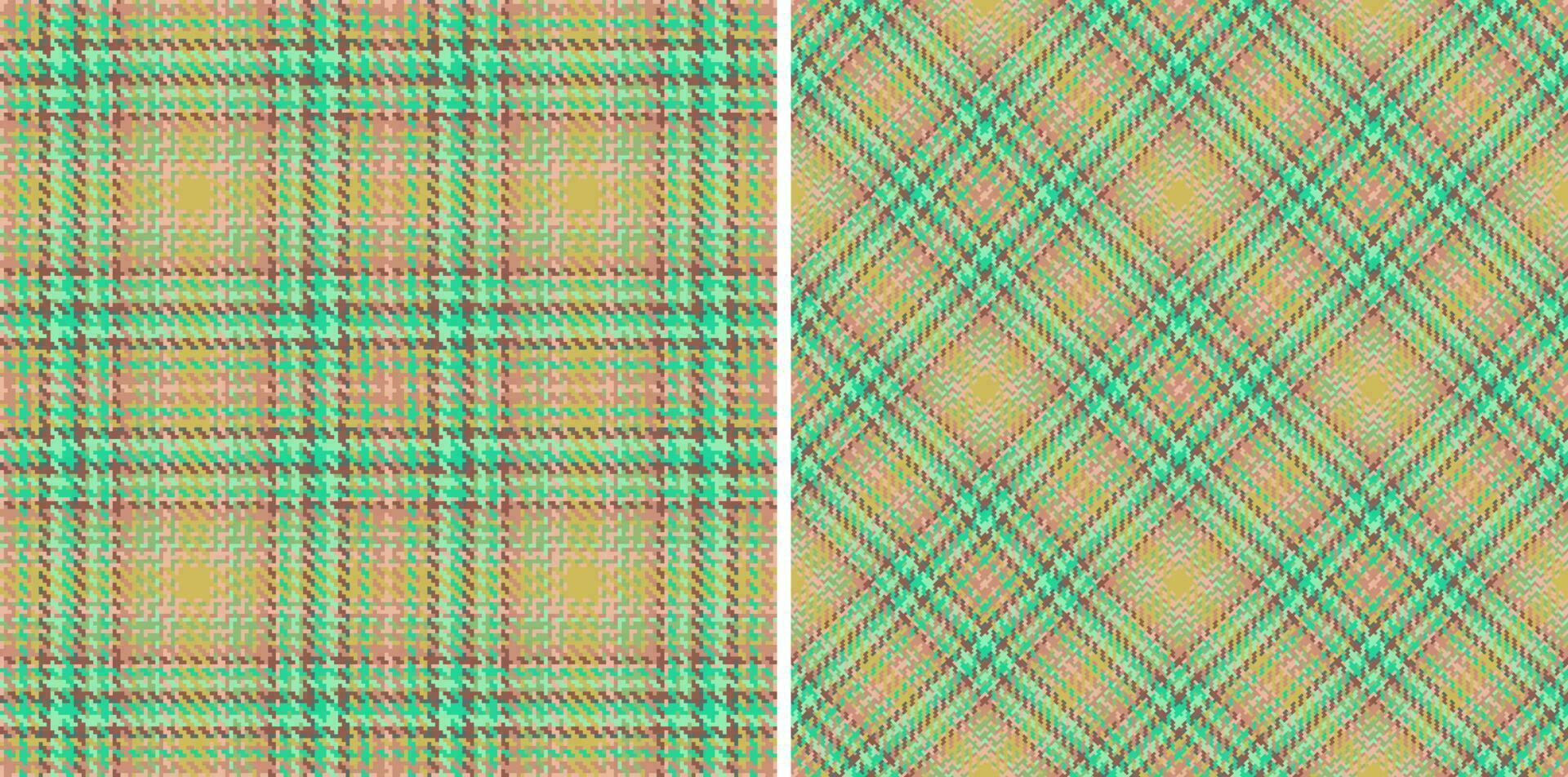 Vector pattern seamless. Check background textile. Fabric plaid tartan texture.
