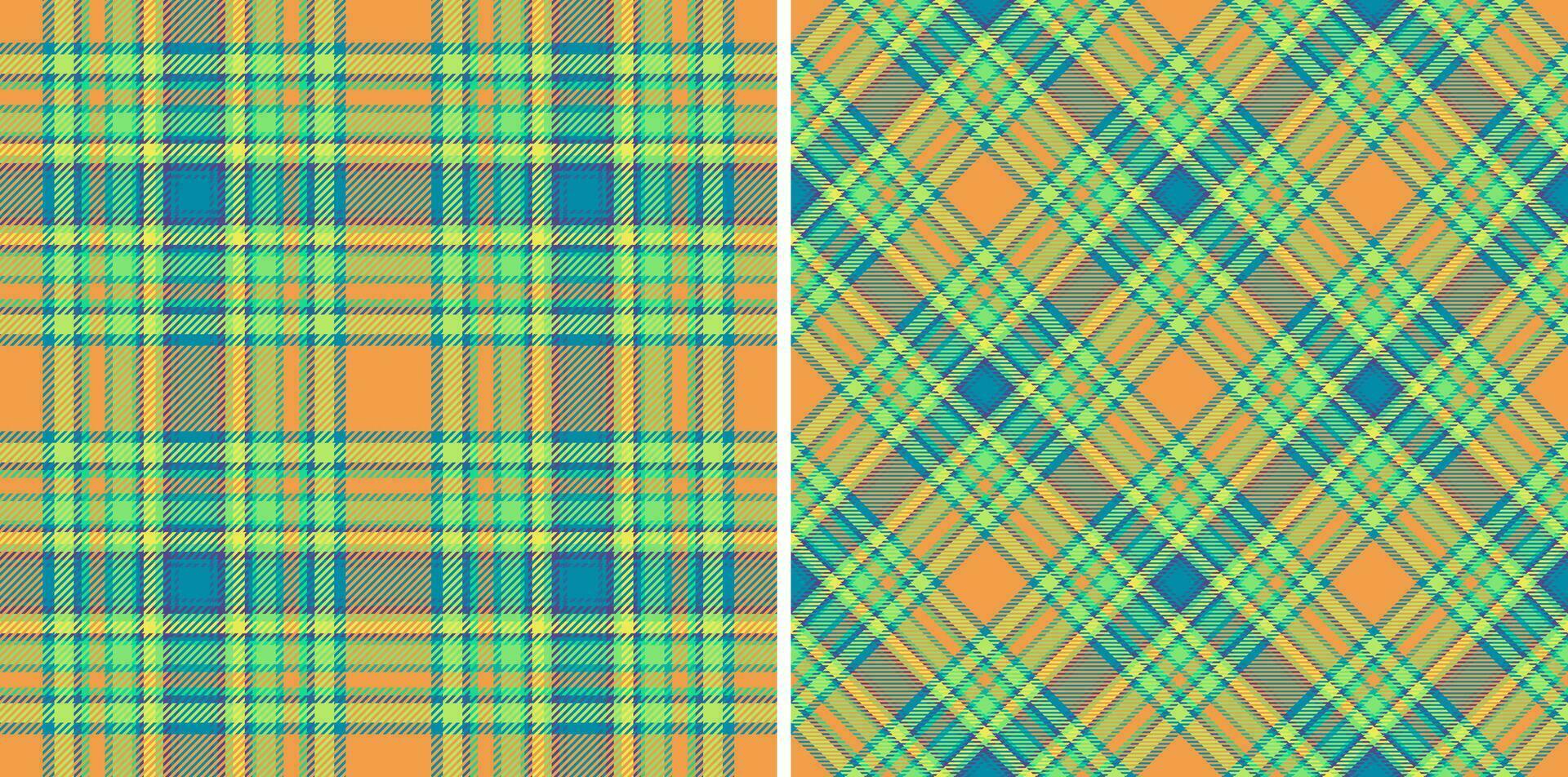 Textile pattern check of background texture fabric with a seamless plaid tartan vector. vector