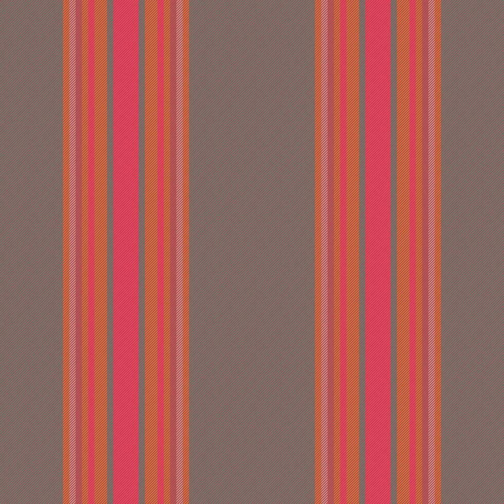 Pattern background lines of fabric seamless vertical with a stripe textile vector texture.