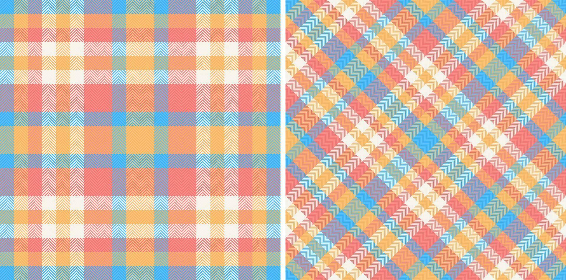 Plaid texture check of fabric seamless tartan with a pattern background textile vector. vector