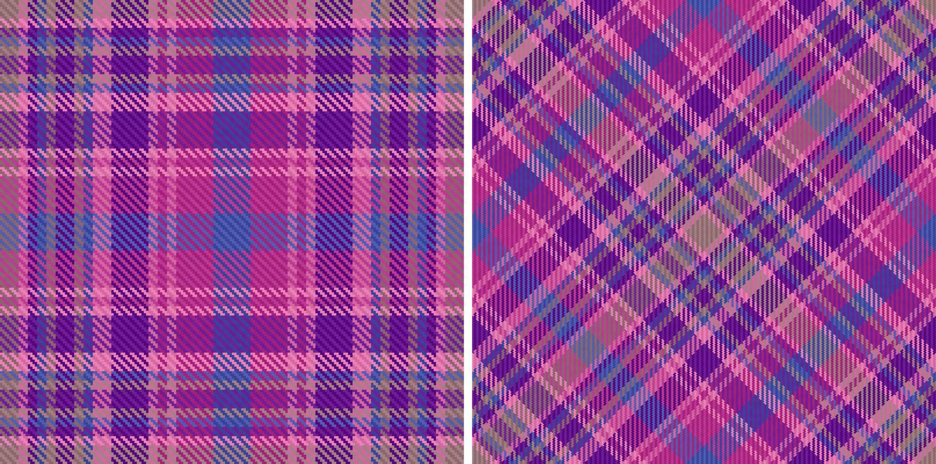 Vector fabric textile of texture plaid seamless with a background tartan pattern check.