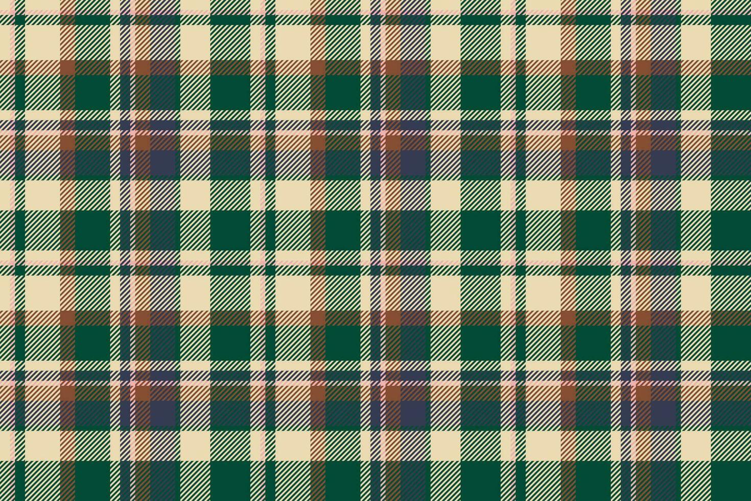 Plaid background, check seamless pattern. Vector fabric texture for textile print, wrapping paper, gift card or wallpaper.