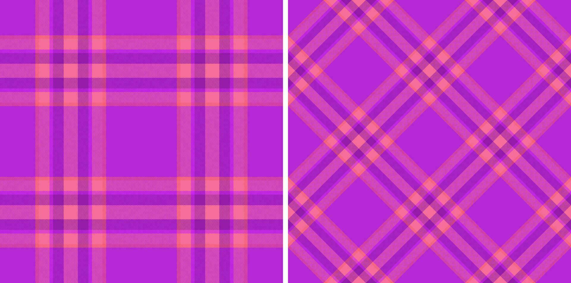 Texture vector textile of tartan check pattern with a plaid fabric background seamless.