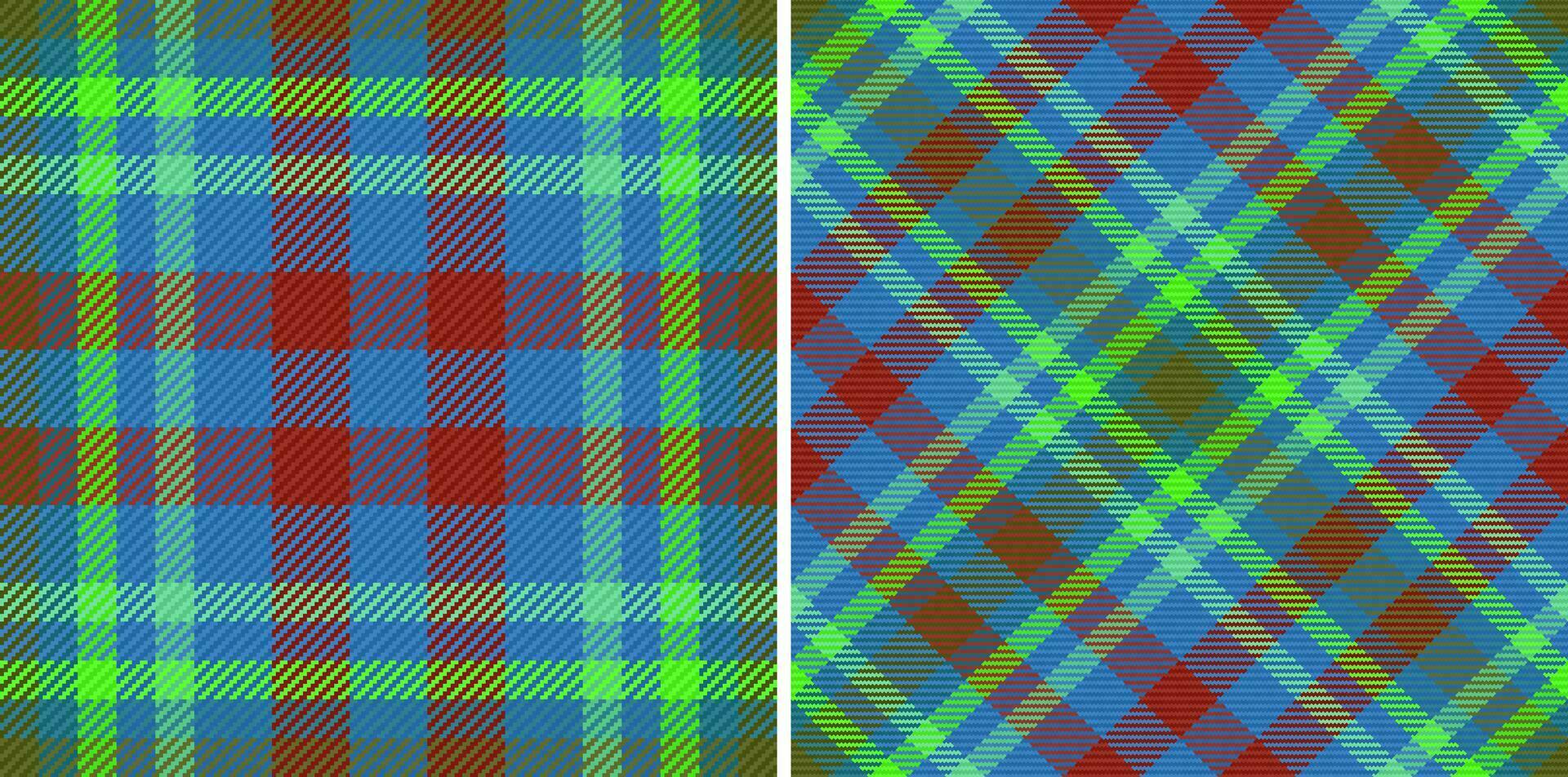 Check vector tartan of plaid seamless textile with a pattern texture fabric background.