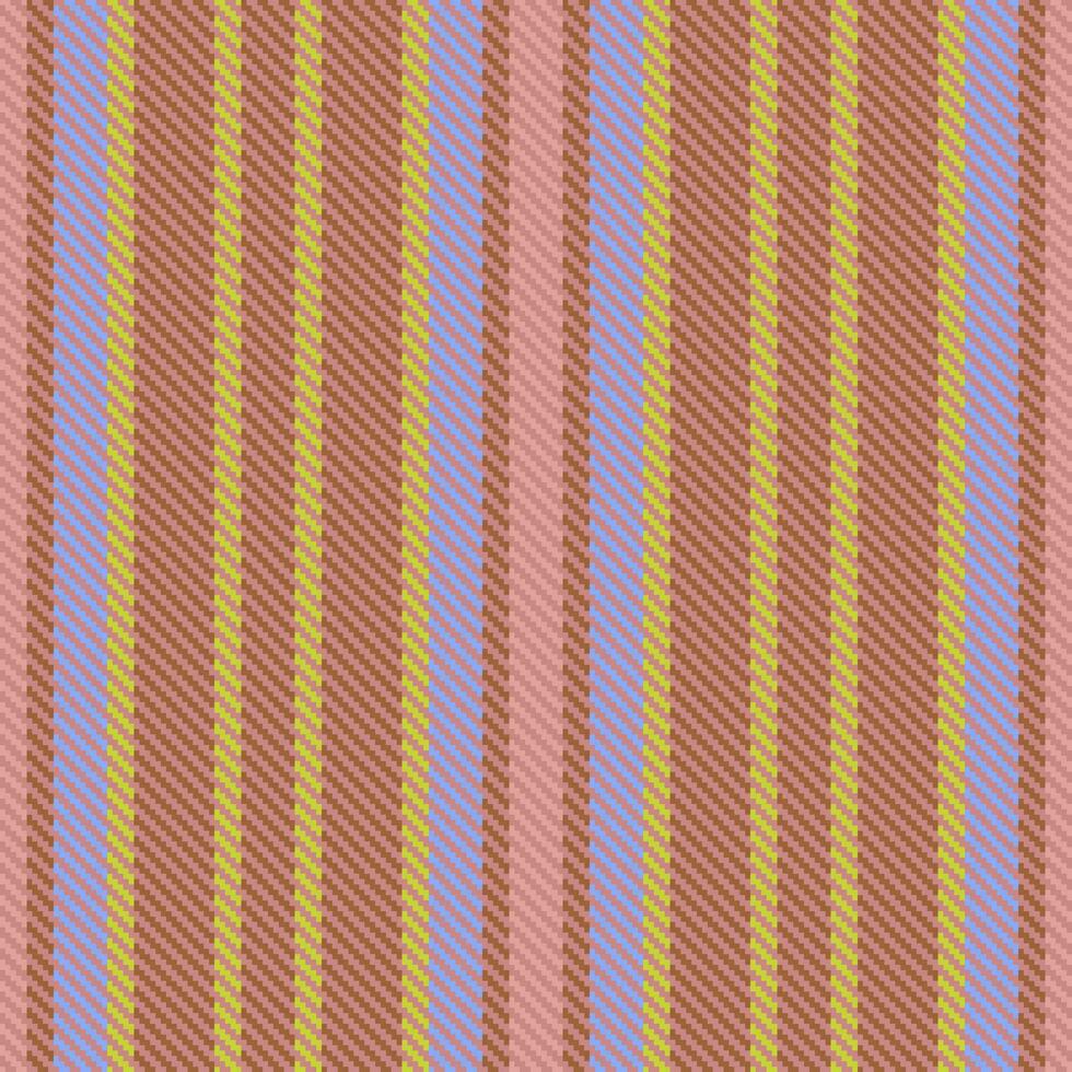 Vector stripe seamless of vertical texture lines with a background fabric pattern textile.