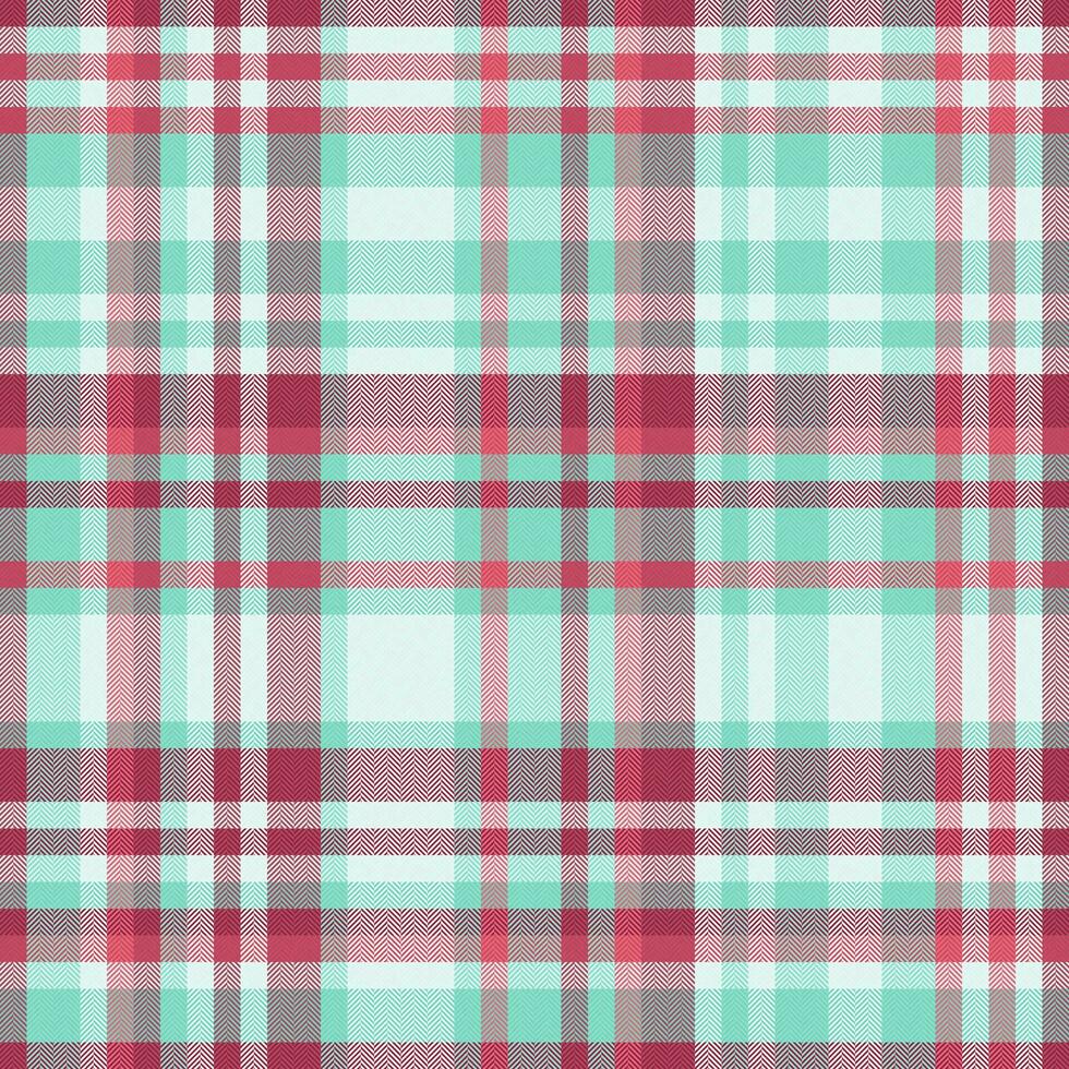 Textile texture background of check fabric seamless with a plaid pattern tartan vector. vector