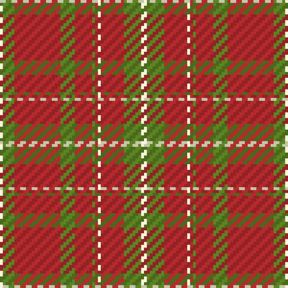 Seamless pattern of scottish tartan plaid. Repeatable background with check fabric texture. Vector backdrop striped textile print.