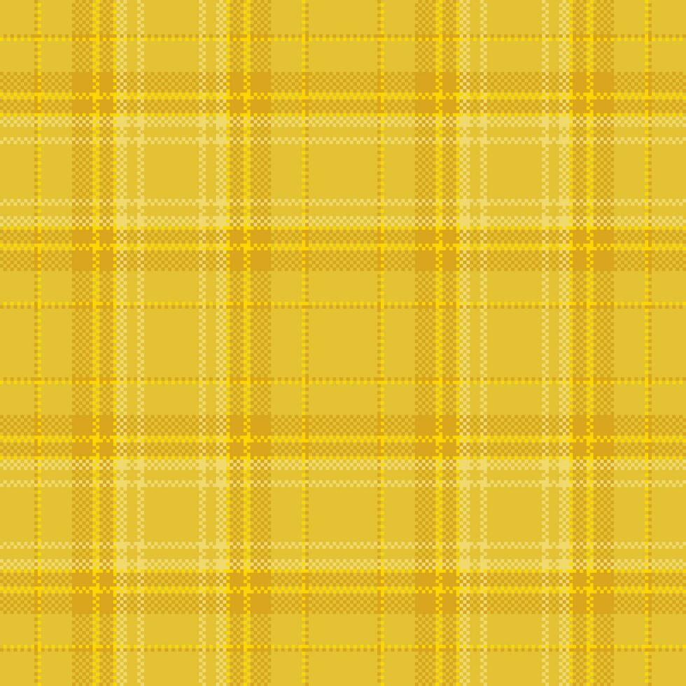 Plaid tartan fabric of check textile pattern with a vector background seamless texture.