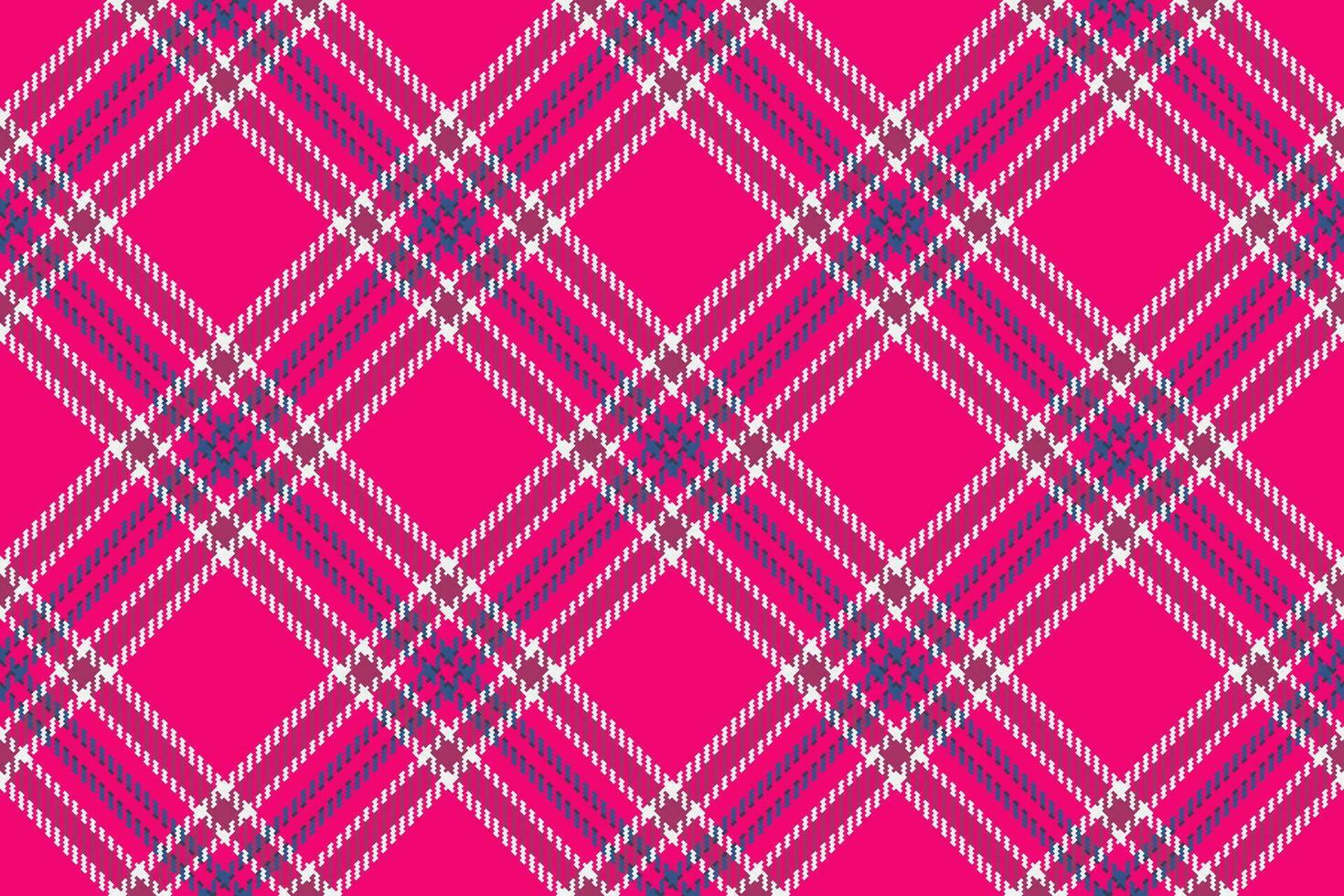 Check pattern texture of vector seamless fabric with a plaid background tartan textile.