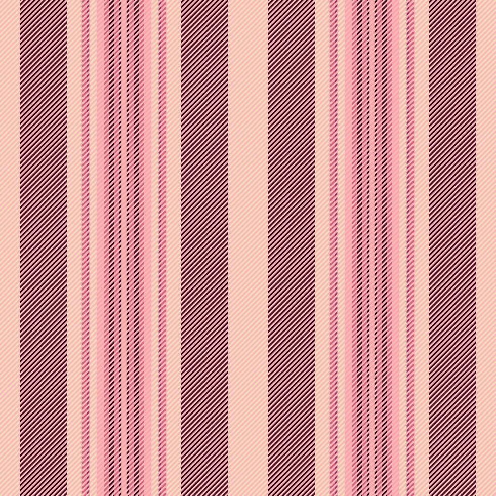Pattern stripe background of vector texture lines with a vertical fabric seamless textile.