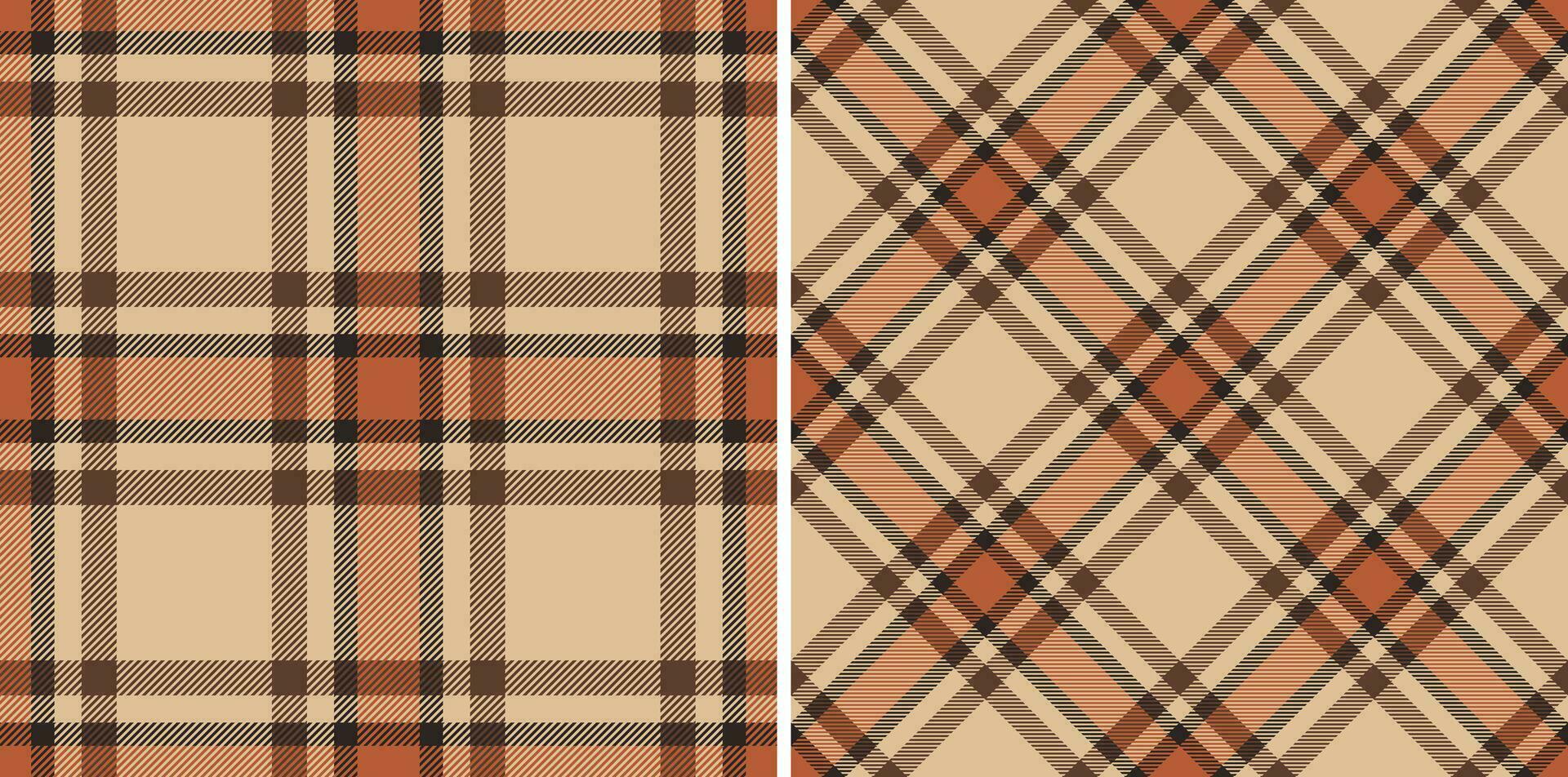 Pattern vector check of tartan plaid background with a textile fabric seamless texture.