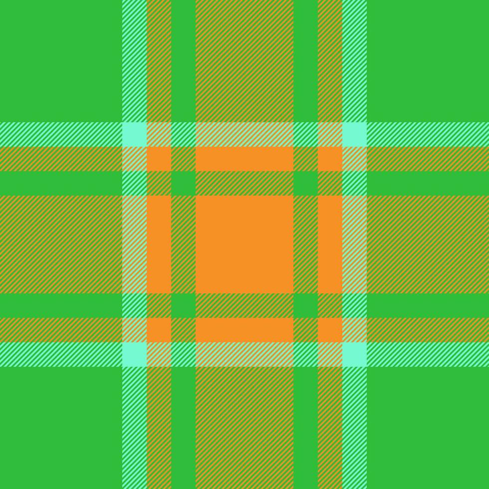 Background pattern vector of fabric texture seamless with a textile check plaid tartan.