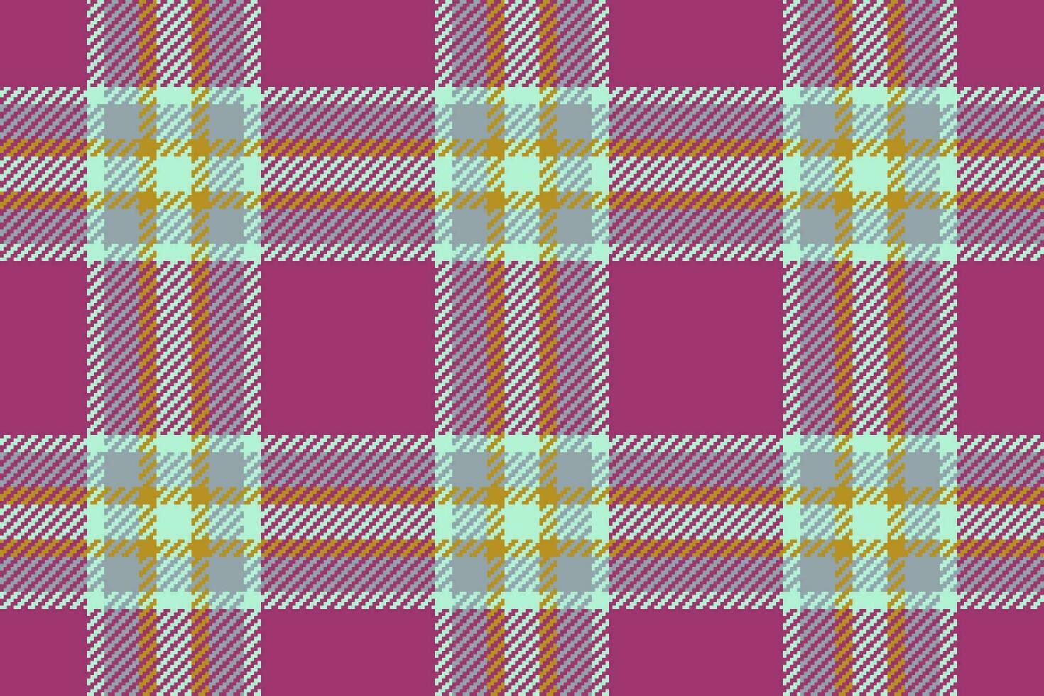 Plaid background texture. Seamless textile pattern. Tartan check vector fabric.