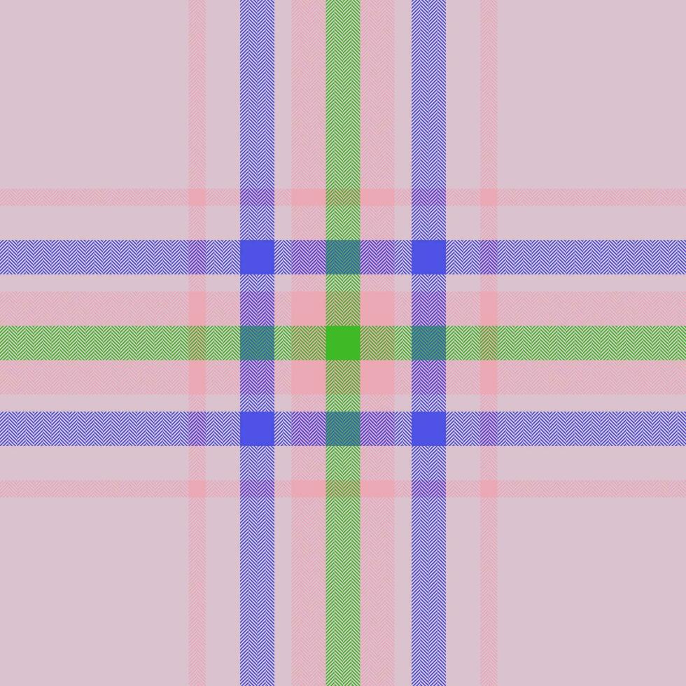 Pattern background texture of plaid textile vector with a check fabric seamless tartan.