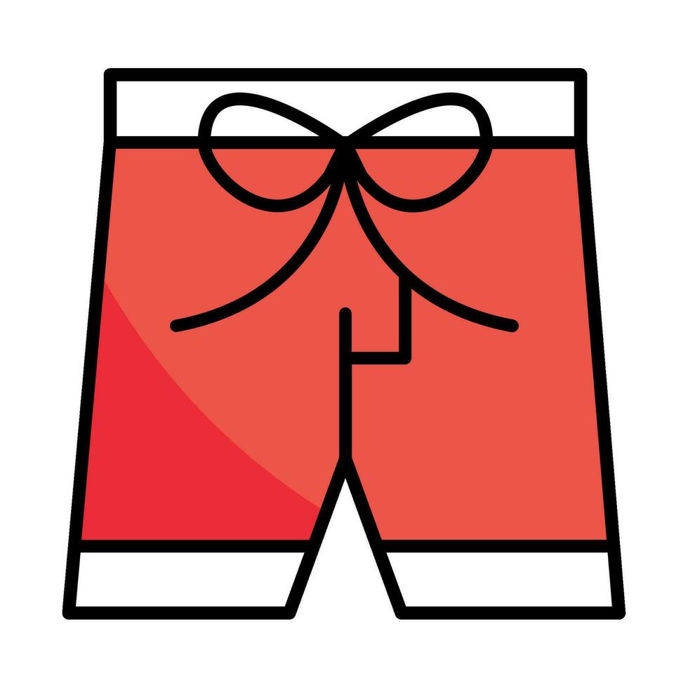 short pants icon isolated design vector