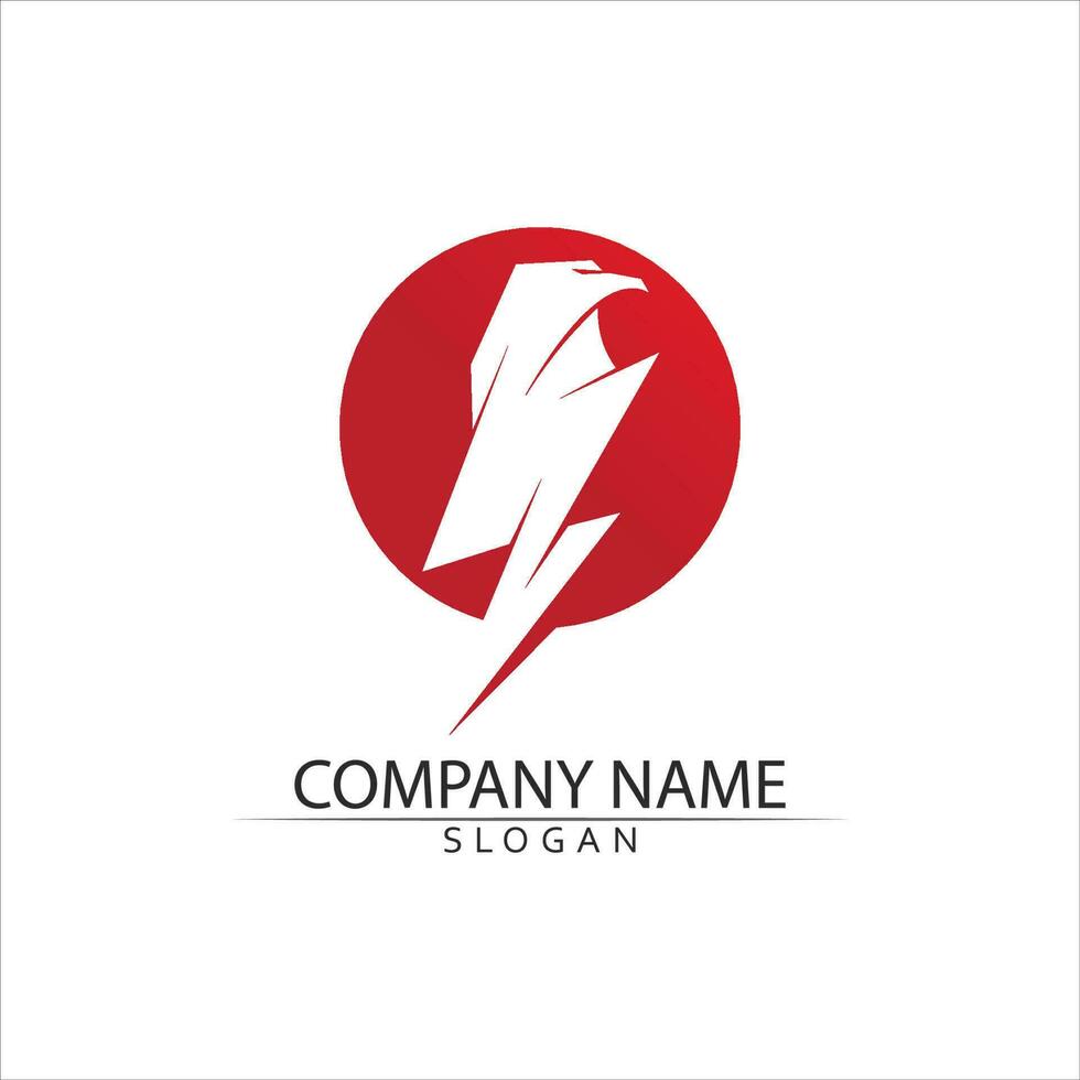 Falcon Logo Template vector