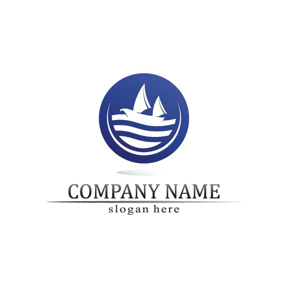 Water drop Logo Template vector