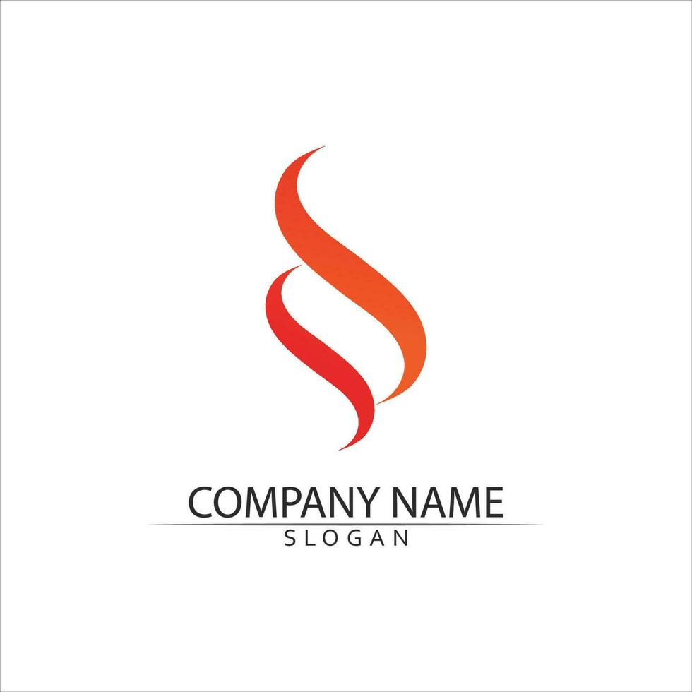 Business corporate S letter logo vector