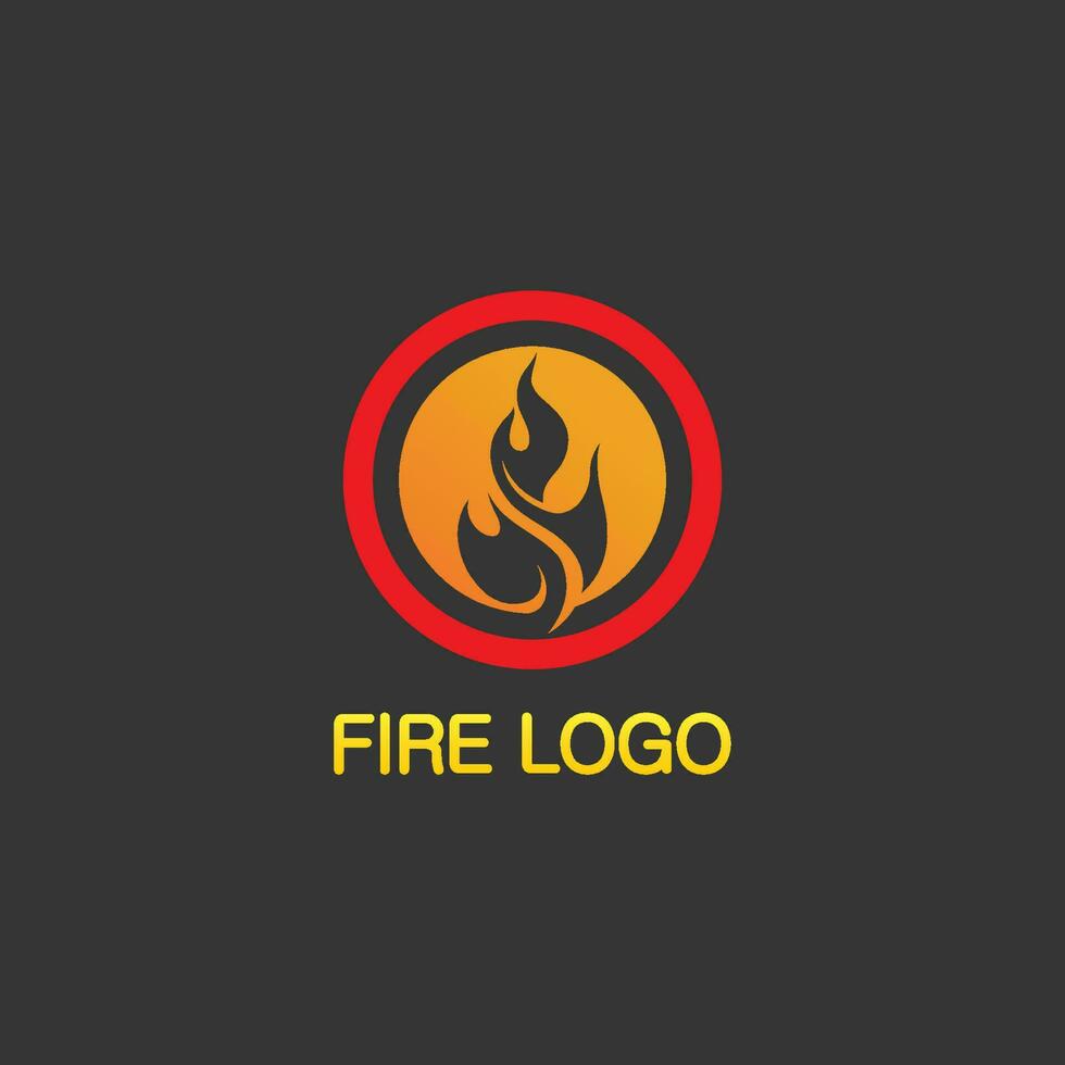 fuego logo e icono, elemento llameante caliente vector llama ilustración diseño energía, cálido, advertencia, signo de cocina, logo, icono, luz, potencia calor