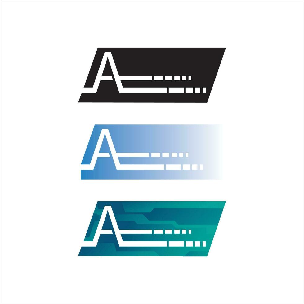 A Letter Logo Template vector