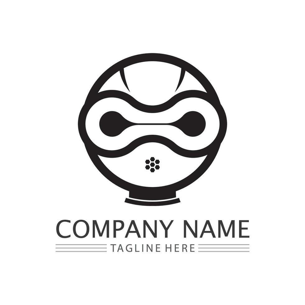 Robot icon vector