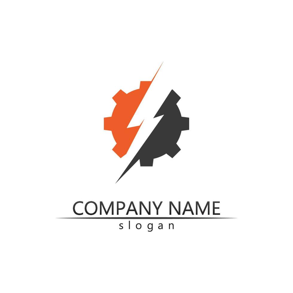Gear Logo Template vector icon