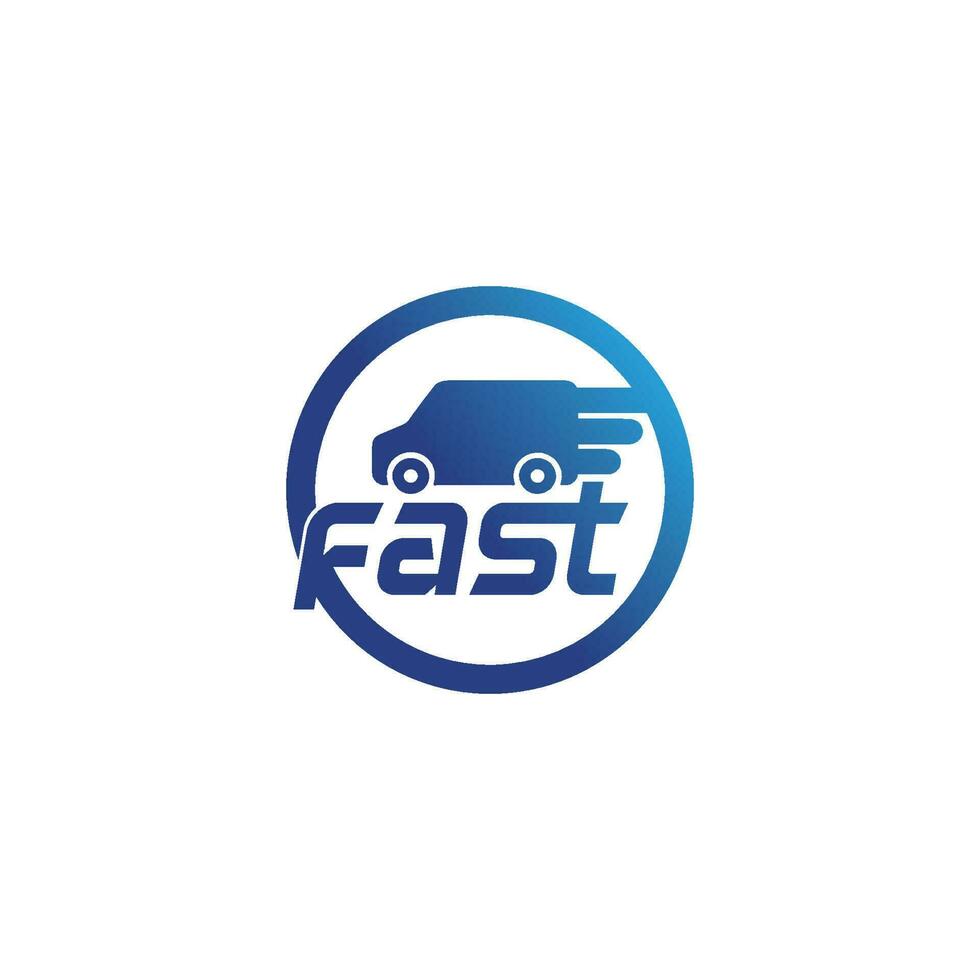 Faster Logo Template vector icon