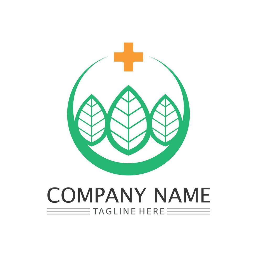 Eco Energy Vector Logo with leaf symbol. Green color with flash or thunder graphic. Nature and electricity renewable. This logo is suitable for technology, recycle, organic.