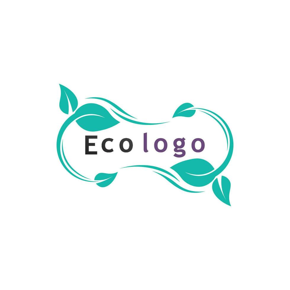 tree and leaf Logos of green Tree leaf ecology vector