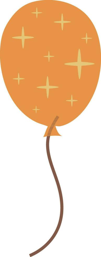 Balloon Celebration Joy Cute Flat Illustration vector
