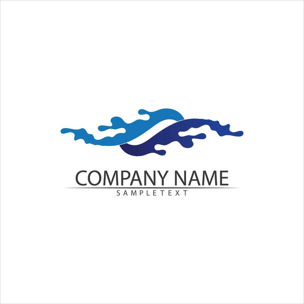 Water drop Logo Template vector