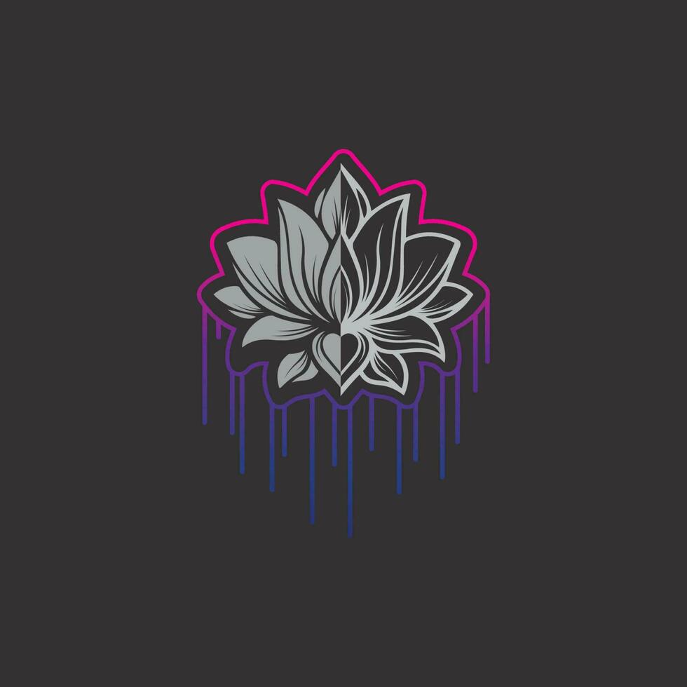 Beauty Vector lotus icon