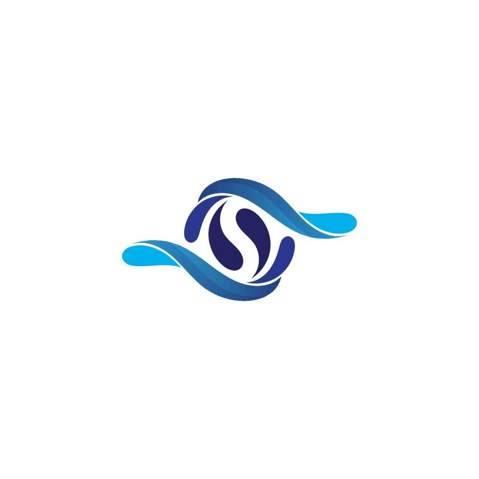 Waves beach vector logo and symbols template icons app