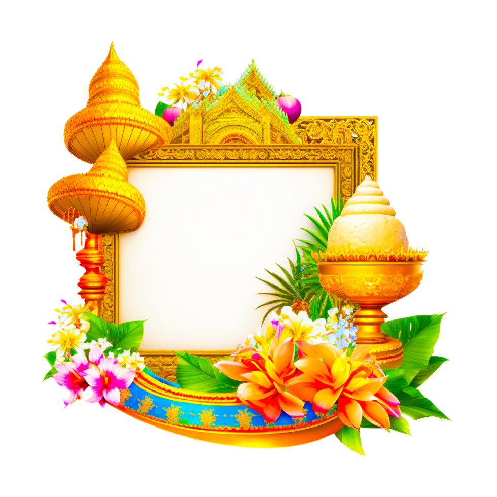 Nature Inspired Frame Design png