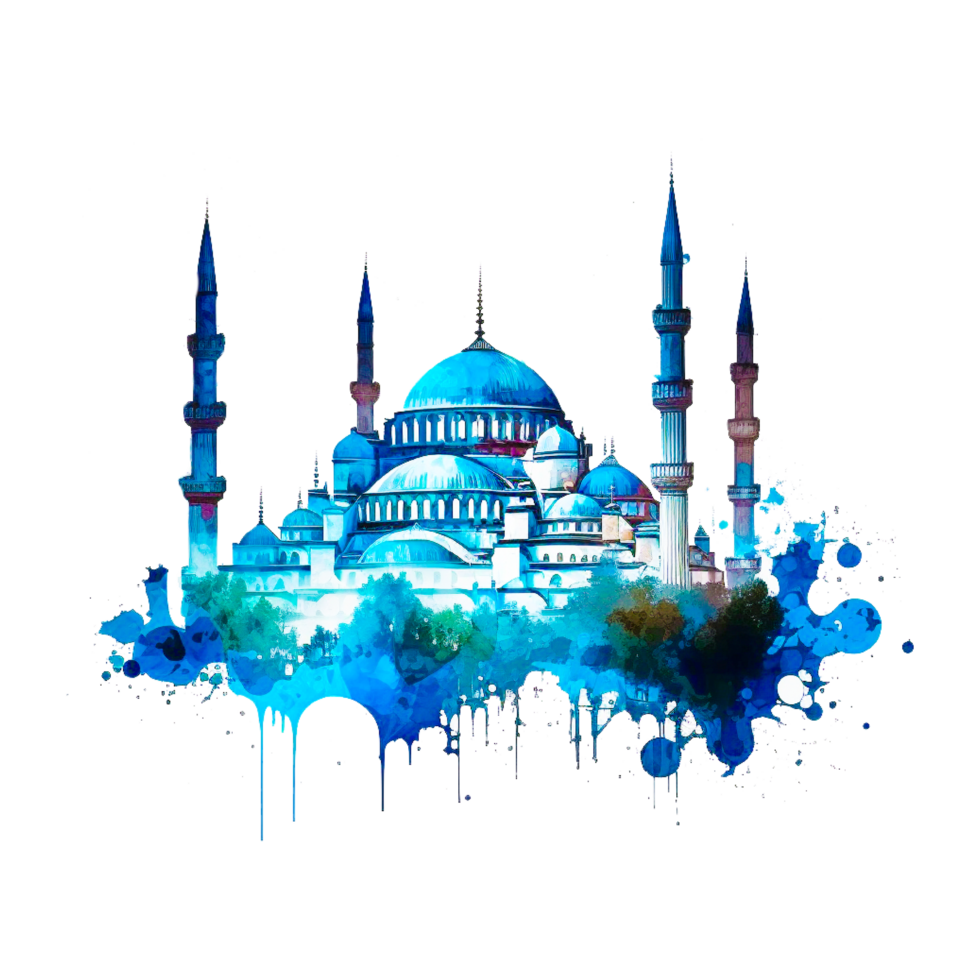 moschea musulmano moschea png generativo ai