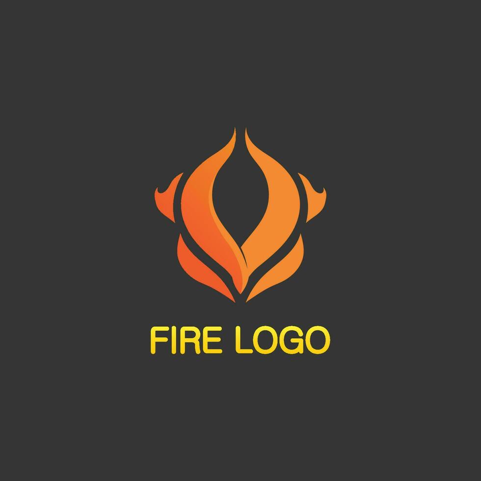 fuego logo e icono, elemento llameante caliente vector llama ilustración diseño energía, cálido, advertencia, signo de cocina, logo, icono, luz, potencia calor