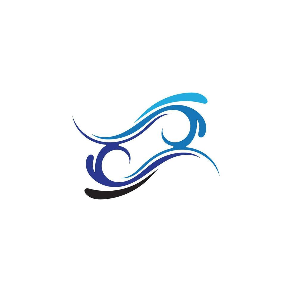 Sound waves vector illustration design template