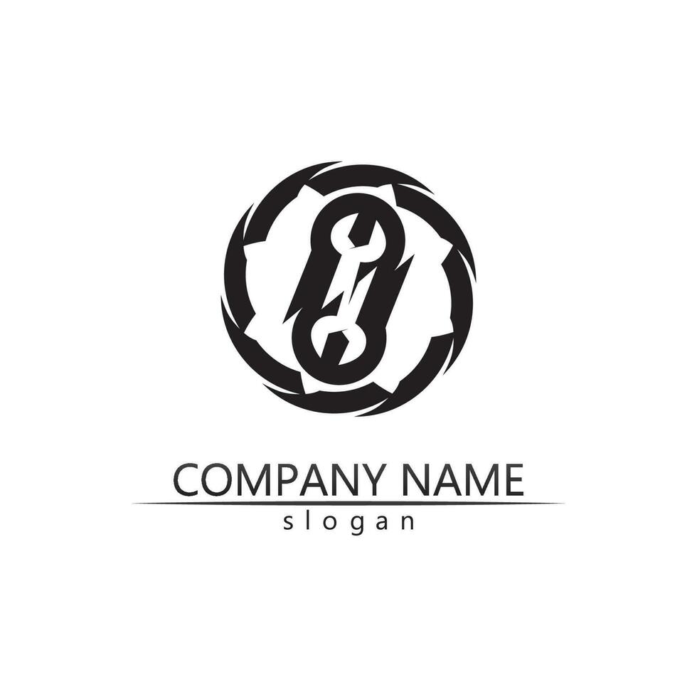 Gear Logo Template vector icon