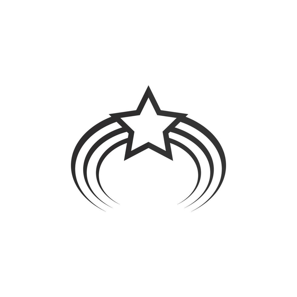 Star icon Template vector