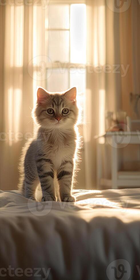 Kitten phone wallpaper photo
