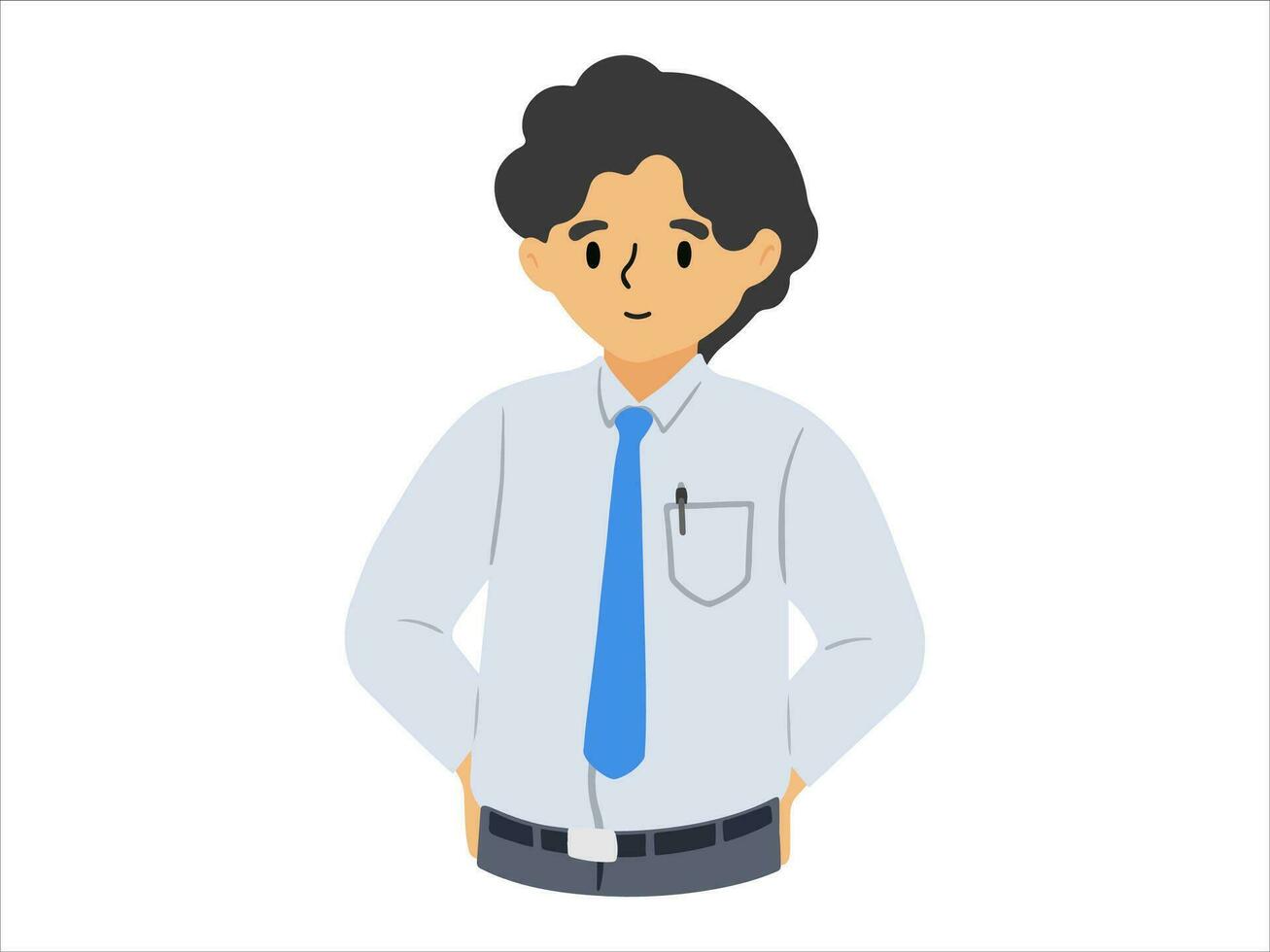 Character People Illustration for presentation vector