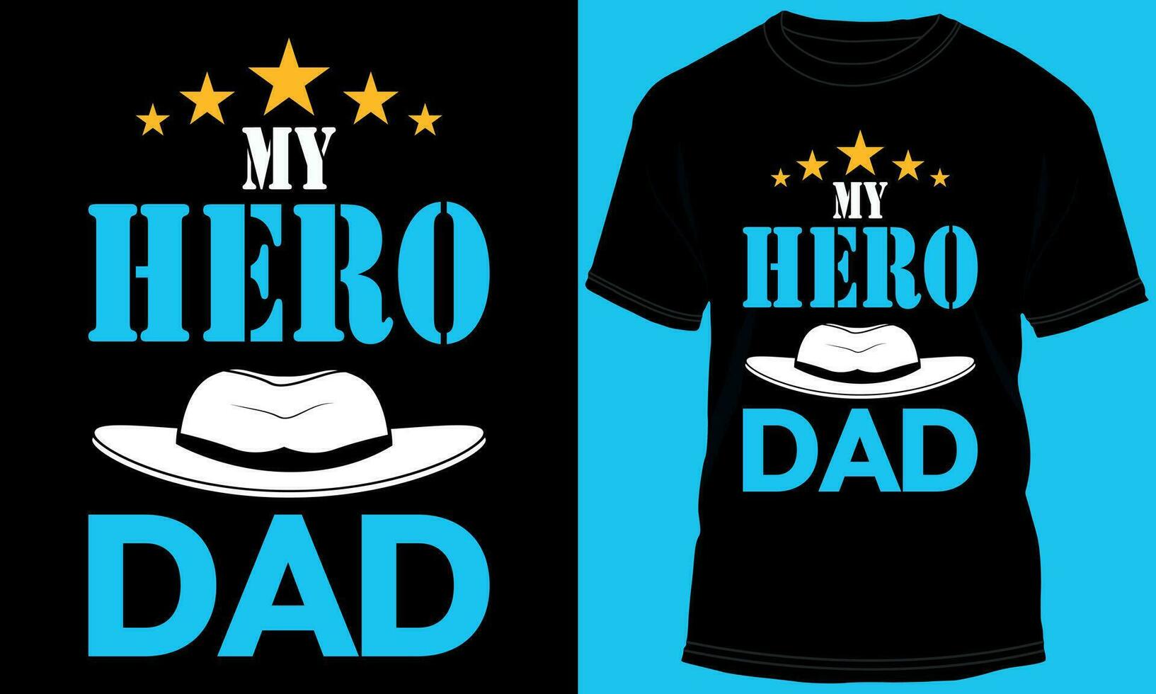 My Hero Dad vector